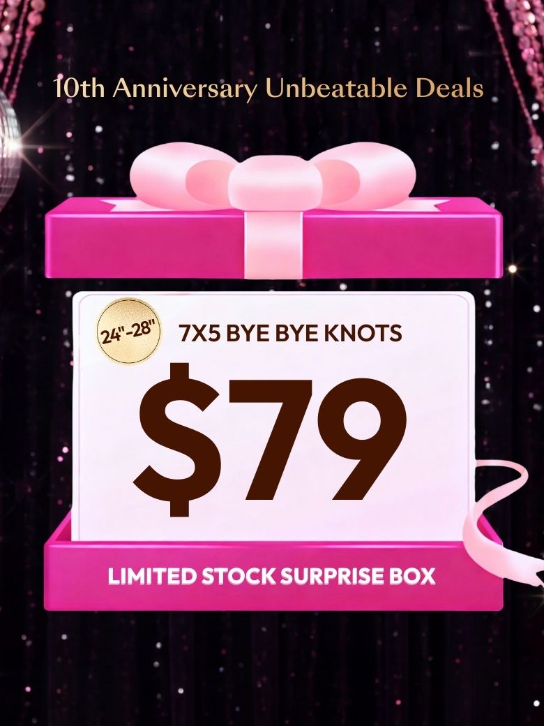 UNICE $79 Surprise Box Randomly Get 24''-28'' Bye Bye Knots Wig Value $299-$399