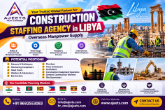 Construction Staffing Agency in Libya | Overseas Manpower Supply