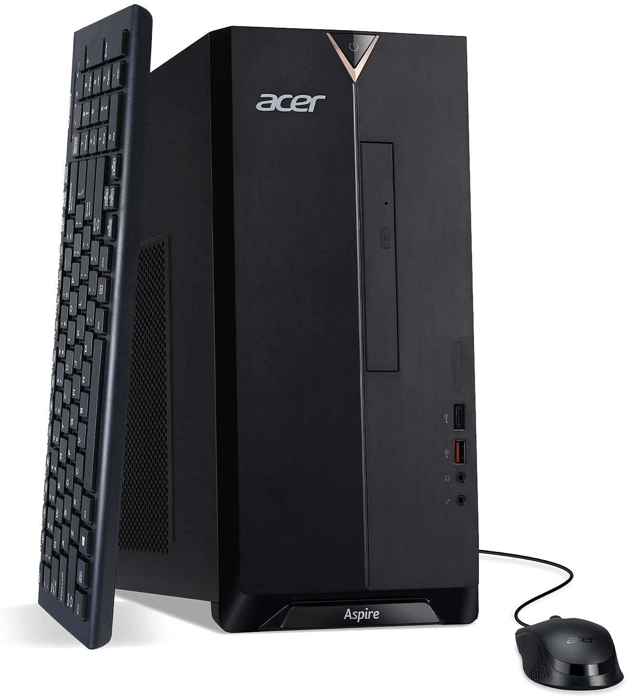 Acer Aspire TC-1660-UA92 Desktop | 10th Gen Intel Core i5-10400 6-Core Processor | 12GB 2666MHz DDR4 | 512GB NVMe M.2 SSD | 8X DVD | Intel Wireless Wi-Fi 6 | Bluetooth 5.2 | Windows 10 Home