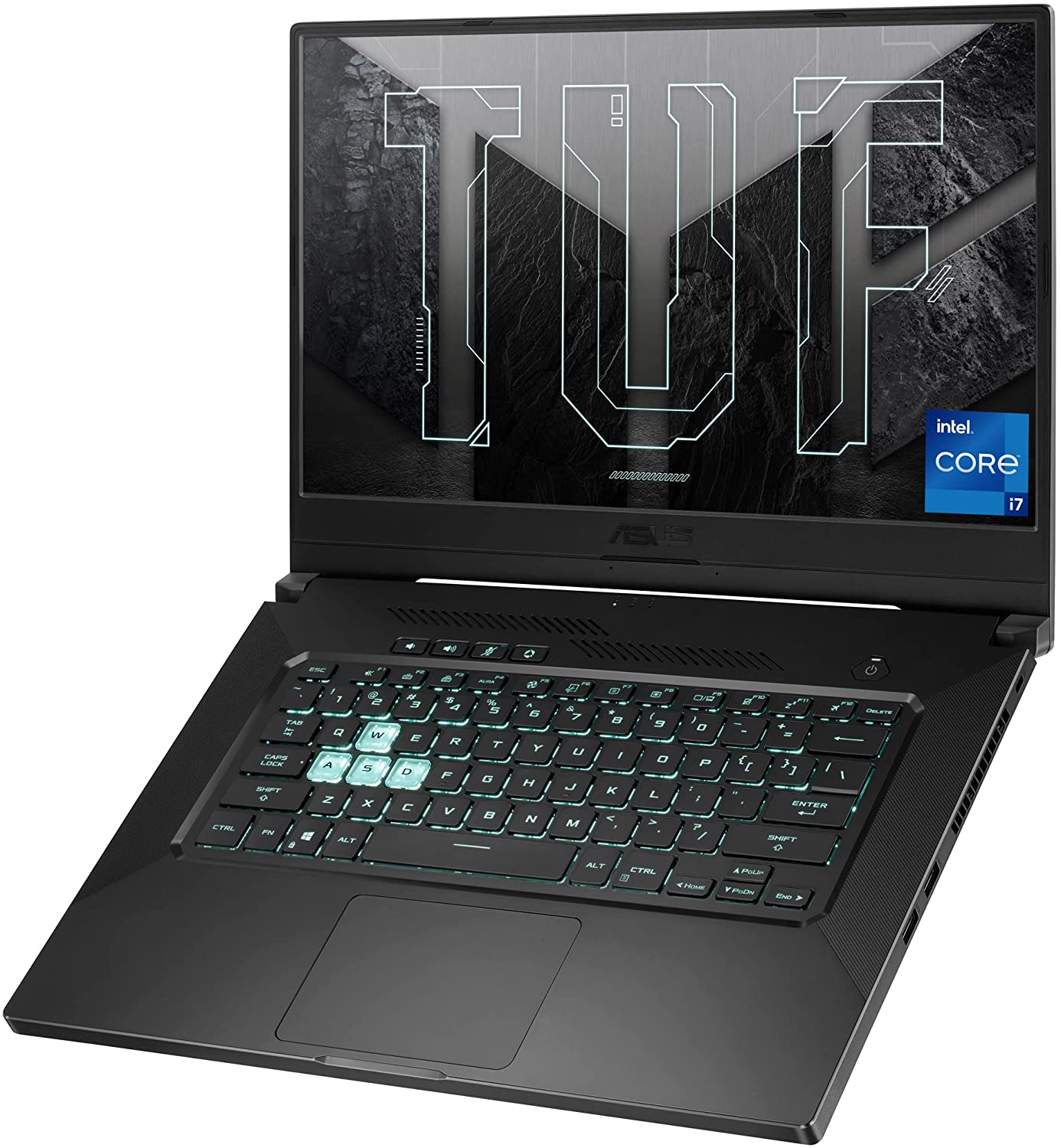 ASUS TUF Dash 15 (2021) Ultra Slim Gaming Laptop, 15.6” 144Hz FHD, GeForce RTX 3050 Ti, Intel Core i7-11370H, 8GB DDR4, 512GB PCIe NVMe SSD, Wi-Fi 6, Windows 10, Eclipse Grey Color, TUF516PE-AB73