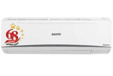 Sanyo 1 Ton 3 Star Inverter Split AC (Copper, PM 2.5 Filter, 2021 Model, SI/SO-10T3SDIA White)