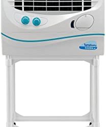 Symphony Kaizen Jr. 22-Litre Air Cooler with Trolley (White)-For small room