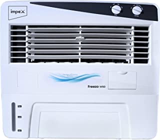 Impex FREEZO W50 Personal Air Cooler – 50L, White & Grey