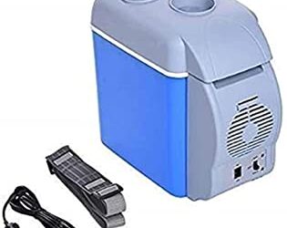 2 In 1 Used Cooler and Heater Mini Personal Refrigerator (Multicolour, 12V, 7.5L)