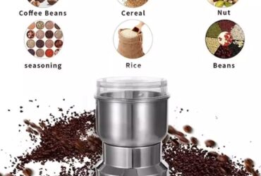 NH WORLD Multi-Functional Coffee Grinder Electric 150W Stainless Steel Grain Grinder, Portable Coffee Bean Seasonings Mill Powder Machine for Home