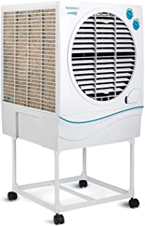 Symphony Jumbo 70 Desert Air Cooler 70-litres, with Trolley, Powerful Fan, 3-Side Cooling Pads, Whisper-Quiet