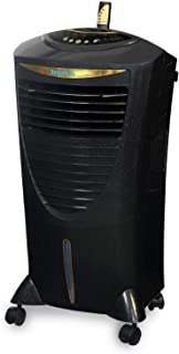 Symphony HiCool i Personal Air Cooler with Remote, Honeycomb Pad, Automatic Vertical Swing – 31L, Black