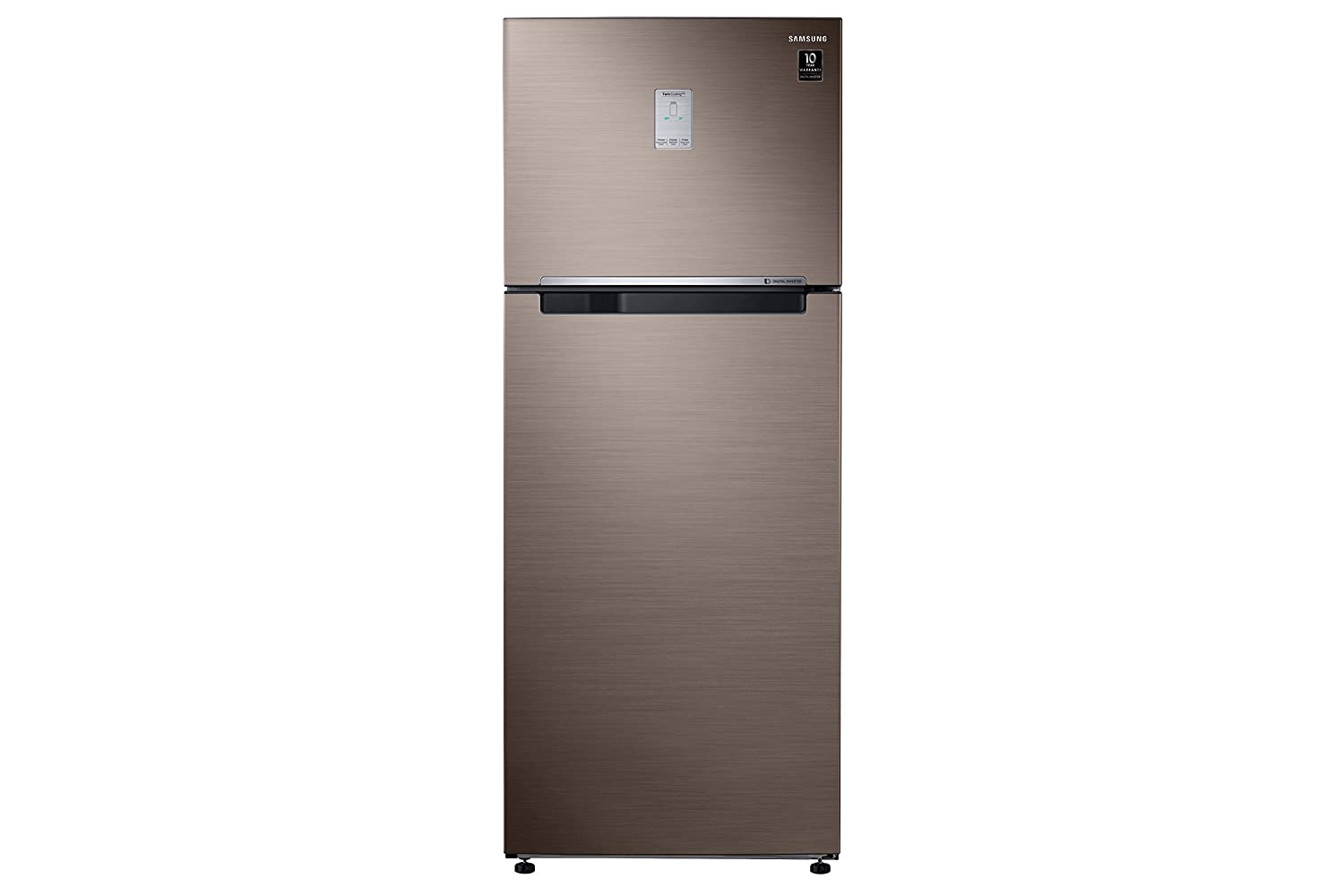 Samsung 465 L 3 Star Inverter Frost-Free Double Door Refrigerator (RT47R625EDX/TL, Luxe Brown)