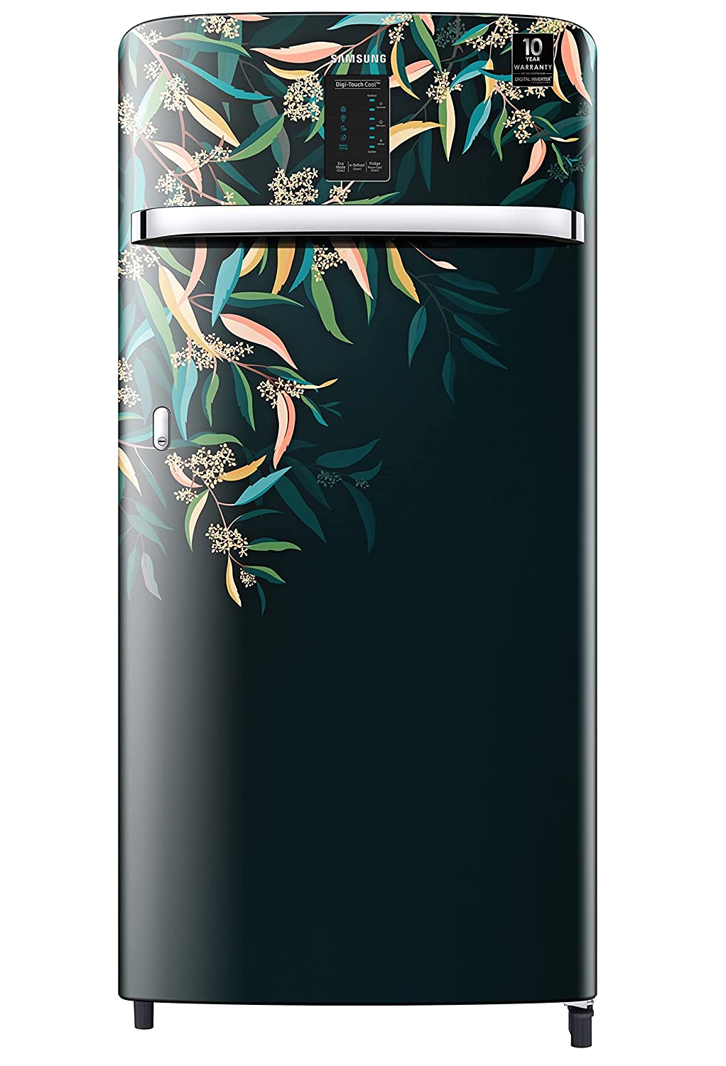 Samsung 198 L 3 Star Inverter Direct cool Single Door Refrigerator(RR21A2E2YTG/HL, Digi-Touch Cool, Delight Tropical), Silver