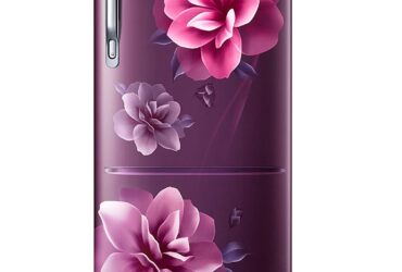 Samsung 192 L 3 Star inverter Direct Cool Single Door Refrigerator (RR20A282YCR/NL, Camellia Purple, Base stand drawer)