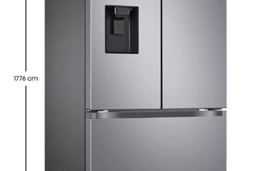 Samsung 579 L Frost Free Inverter Triple Door Refrigerator (RF57A5232SL/TL, Silver, Convertible)