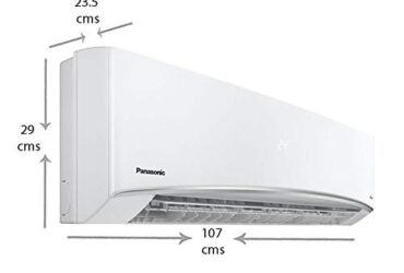 Panasonic 1.5 Ton 3 Star CS/CU-KU18XKYF1 Inverter Split AC (Copper, White)