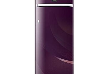 Samsung 225 L 4 Star Inverter Direct cool Single Door Refrigerator (RR23A2F3X4R/HL, Digi-Touch Cool, Base Stand with Drawer, Rhythmic Twirl Plum)