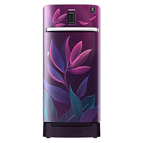 Samsung 198 L 4 Star Inverter Direct cool Single Door Refrigerator (RR21A2F2X9R/HL, Base Stand with Drawer, Digi-Touch Cool, Paradise Purple)