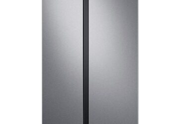 Samsung 700 L with Inverter Side-by-Side Refrigerator (RS72R5011SL/TL, EZ Clean Steel)