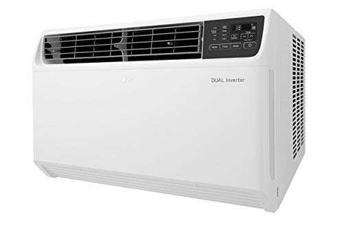 LG 1.5 Ton 3 Star Inverter Window AC (Copper, JW-Q18WUXA, white,Dual Protection Filter)