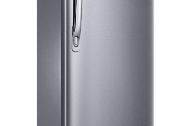 Samsung 192 L 2 Star Direct Cool Single Door Refrigerator (RR19A241BGS/NL, Grey Silver)