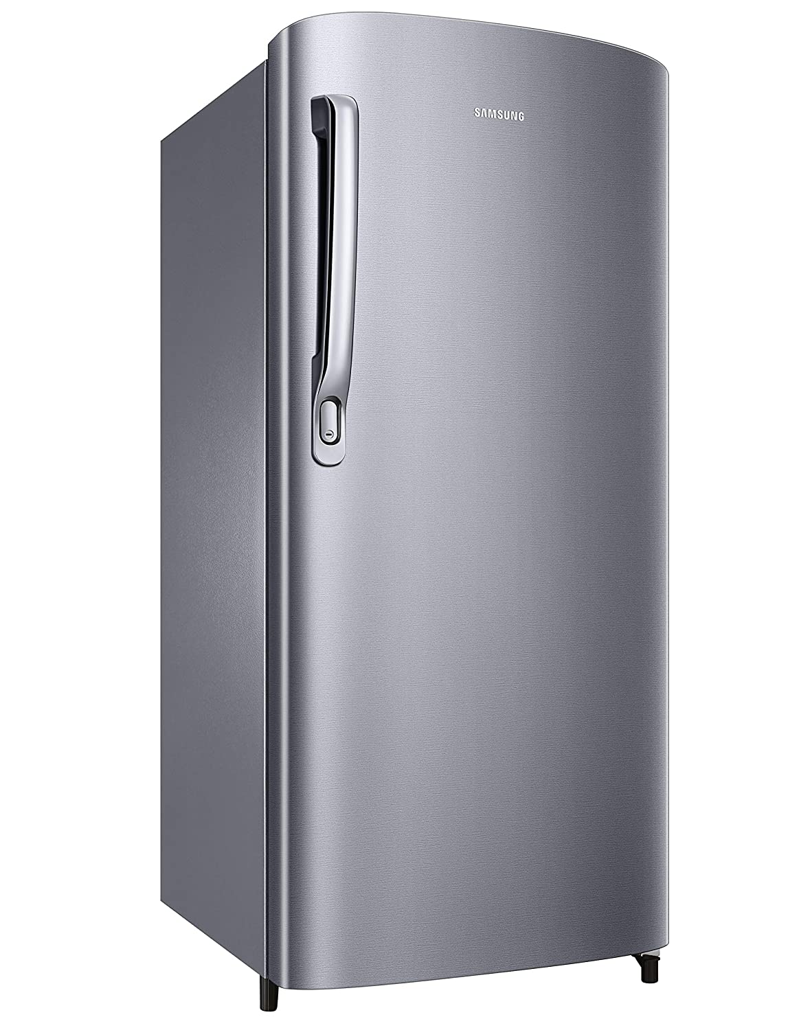 Samsung 192 L 2 Star Direct Cool Single Door Refrigerator (RR19A241BGS/NL, Grey Silver)