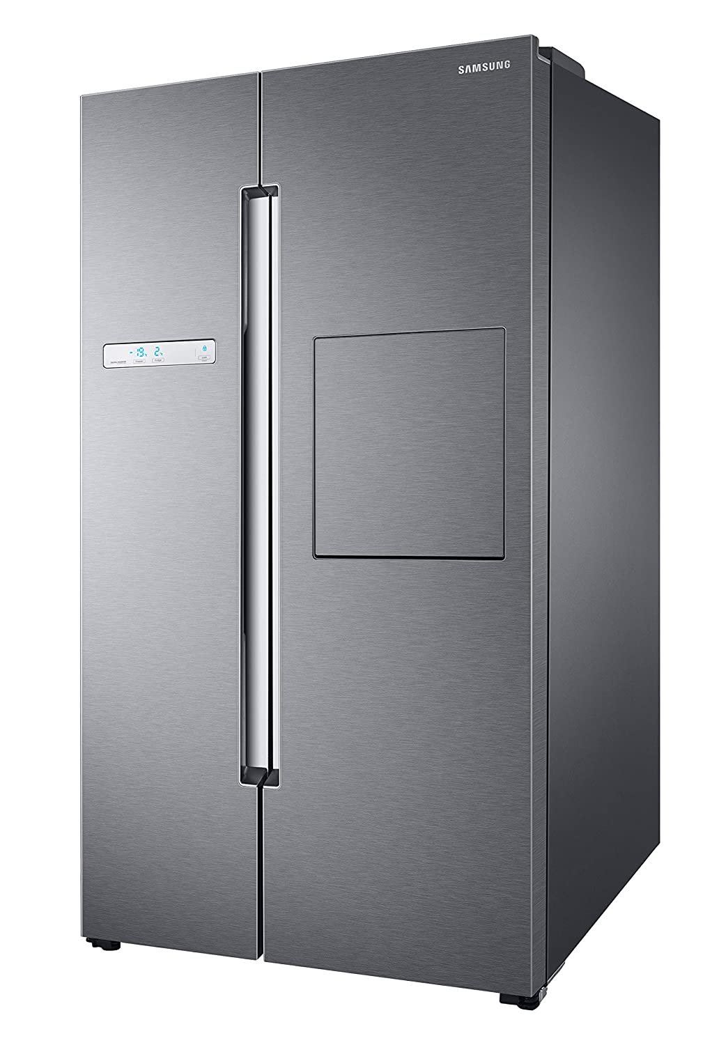 Samsung 845 L Inverter Frost Free Side-by-Side Refrigerator (RS82A6000SL/TL, Ez Clean Steel)