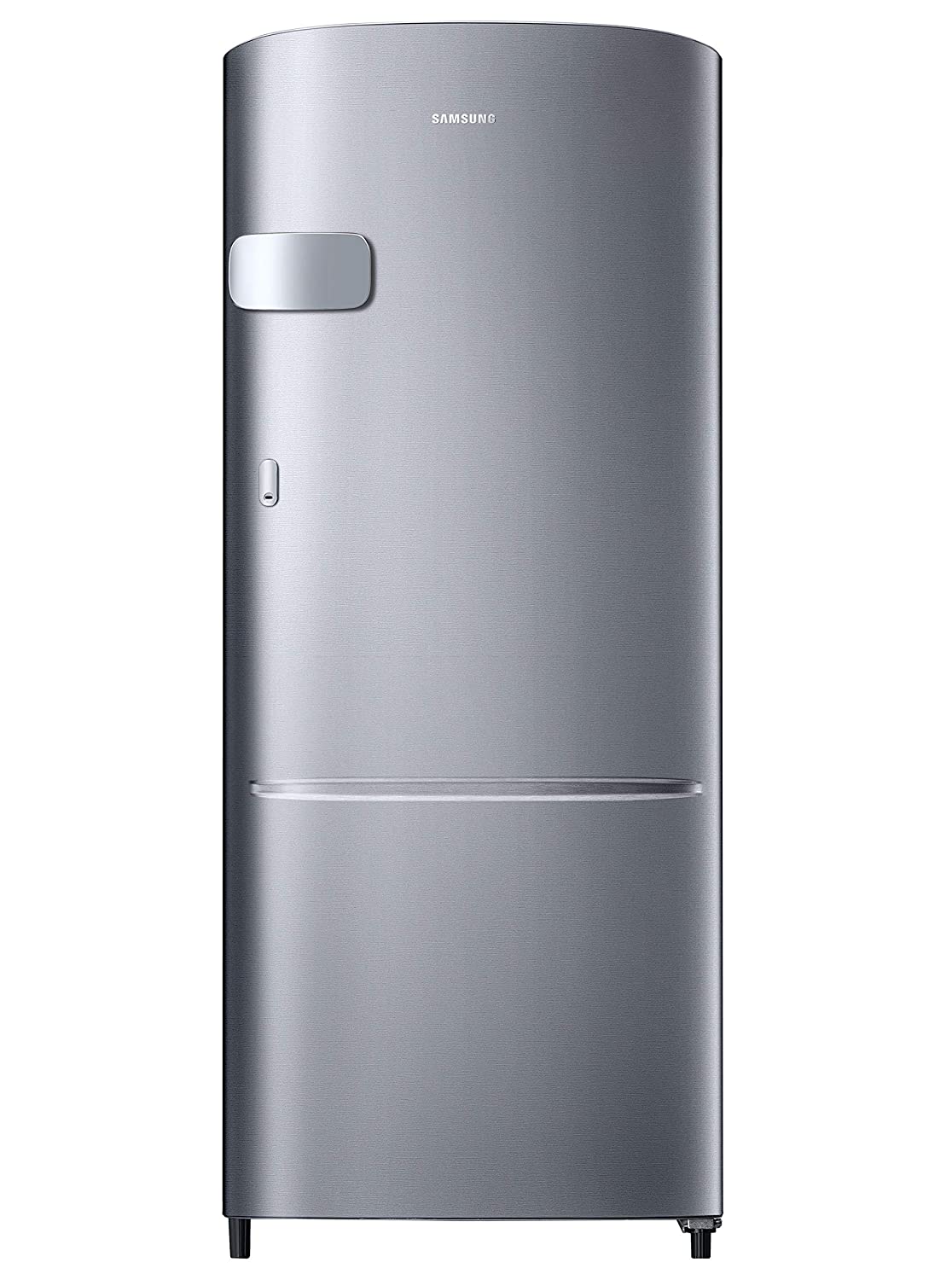 Samsung 192 L 2 Star Direct Cool Standard Single Door Refrigerator (RR20A1Y1BS8/HL, Elegant Inox, Silver)