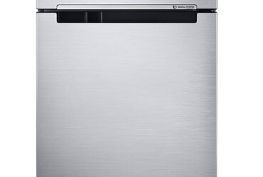 Samsung 386 L 2 Star Frost Free Inverter Double Door Refrigerator (RT39T5C38S9/TL, Grey, Refined Inox, Convertible)