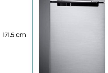 (Renewed) Samsung 345 L 3 Star Frost Free Inverter Double Door Refrigerator (RT37T4513S8/HL, Elegant Inox, Convertible)