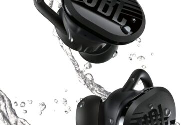 JBL Endurance Race TWS | Active Sports Earbuds with Mic | 30Hrs Playtime | IP67 Water & Dustproof | Customize with JBL App | Secure fit with Enhancer & Twistlock Design for Running & Workouts (Black)