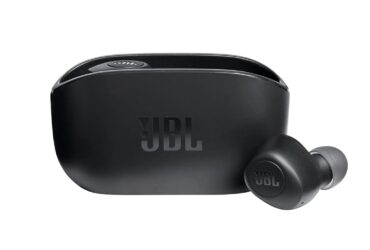 JBL Wave 100 TWS, True Wireless Earbuds with Mic, 20 Hours Playtime, JBL Deep Bass Sound, use Single Earbud or Both, Bluetooth 5.0, Type C & Voice