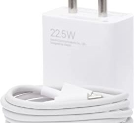 Xiaomi 22.5W Fast USB Type C Charger Combo for Tablets – White