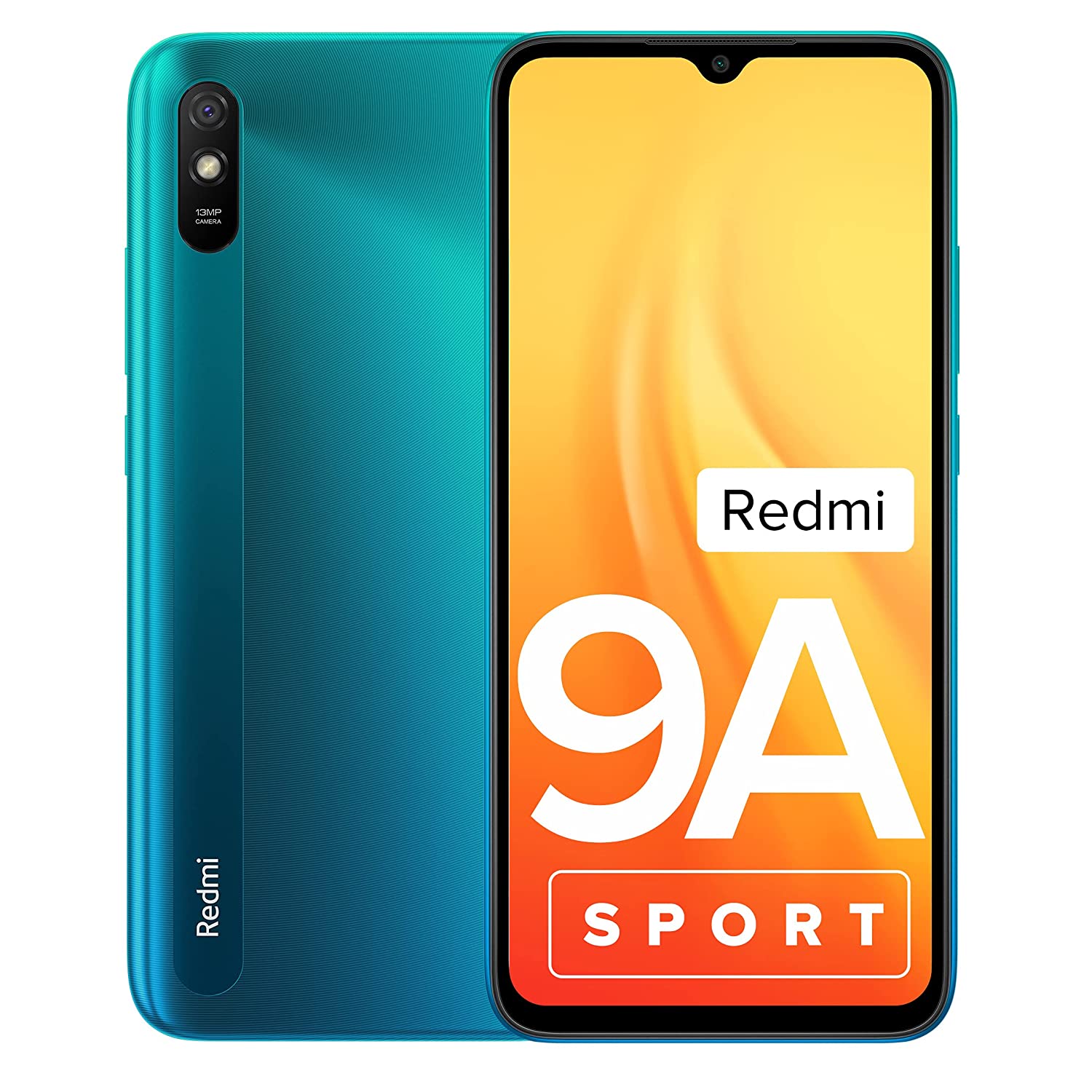 Redmi 9A Sport (Coral Green, 2GB RAM, 32GB Storage) | 2GHz Octa-core Helio G25 Processor | 5000 mAh Battery Colour:Coral Green Style name:2GB RAM, 32GB Storage Pattern name:Redmi 9A Sport