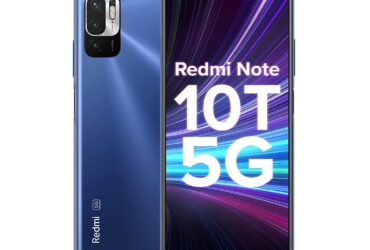 Redmi Note 10T 5G (Metallic Blue, 4GB RAM, 64GB Storage) | Dual 5G | 90Hz Adaptive Refresh Rate | MediaTek Dimensity 700 7nm Processor | 22.5W Charger Included Colour:Metalic Blue Style name:4GB RAM +64GB Storage