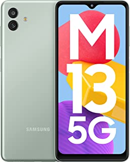 Samsung Galaxy M13 5G (Aqua Green, 6GB, 128GB Storage) | 5000mAh Battery | Upto 12GB RAM with RAM Plus