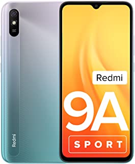 (Renewed) Redmi 9A Sport (Metallic Blue, 2GB RAM, 32GB Storage) | 2GHz Octa-core Helio G25 Processor | 5000 mAh Battery