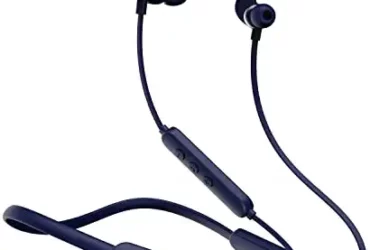 boAt Rockerz 255 Pro+ Bluetooth Neckband with Upto 40 Hours Playback, ASAP™ Charge, IPX7, Dual Pairing, BT v5.0 and Mic(Navy Blue)