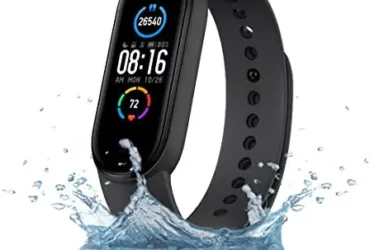 MI Smart Band 5- India's No. 1 Fitness Band, 1.1" (2.8 cm) AMOLED Color Display, 2 Weeks Battery Life, Personal Activity Intelligence (PAI), 11 Sports Mode, Heart Rate, Women's Health Tracking (Black)