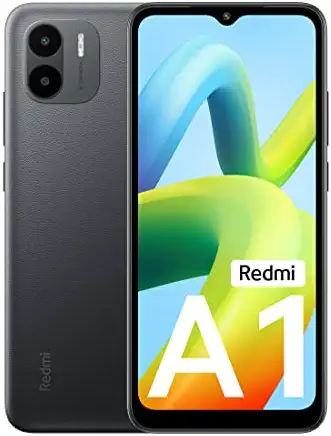 Redmi A1 (Black, 2GB RAM, 32GB Storage) | Helio A22 | 5000 mAh Battery | 8MP AI Dual Cam | Leather Texture Design | Android 12 30% off  30% off