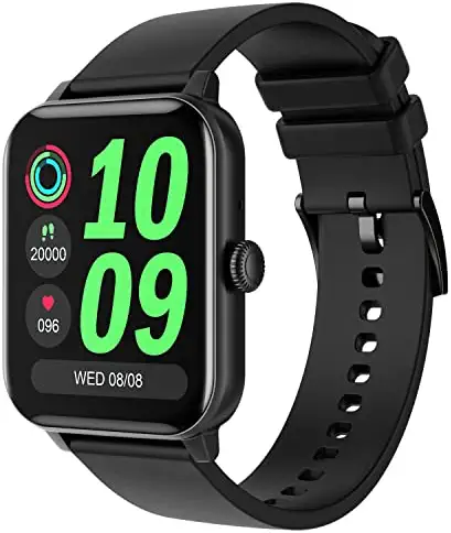Fire-Boltt Ninja Calling 1.69" Bluetooth Calling Smart Watch, Dial Pad, Speaker, AI Voice Assistant with 450 NITS Peak Brightness, Wrist Gaming & 100+ Watch Faces with SpO2, HR, Multiple Sports Mode