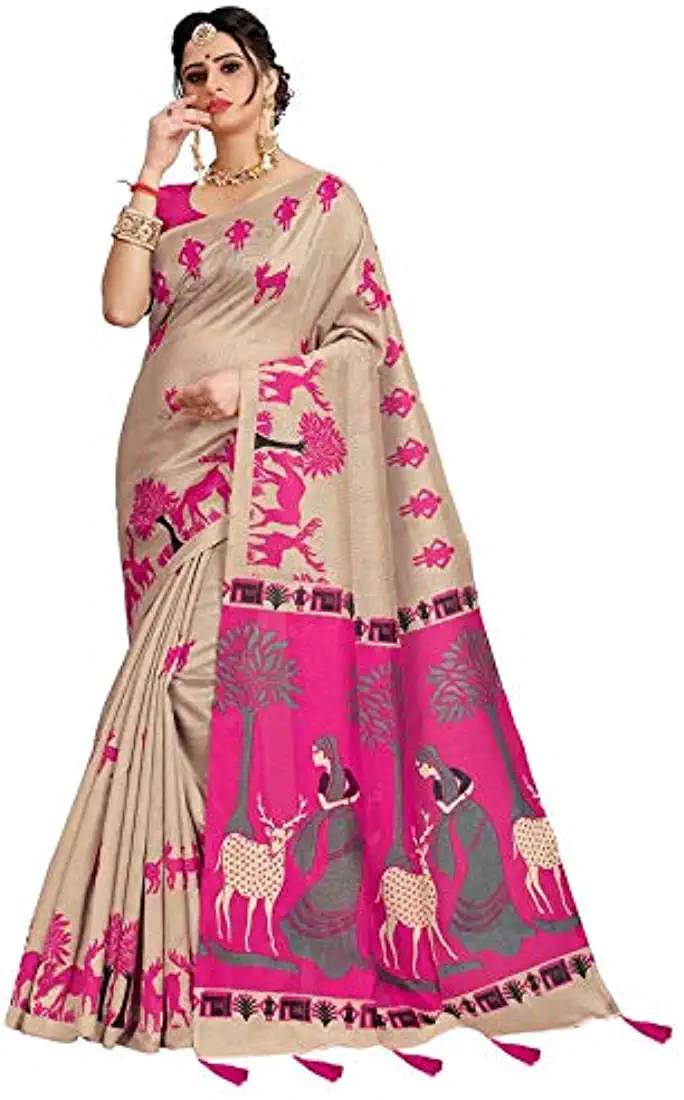Synthetic Ready To Wear Saree