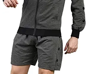 CHKOKKO Men Casual Track Suit Co-ord Sets