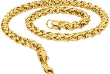 Brado Jewellery Gold Plated Stainless Steel Chain For Boys and Man