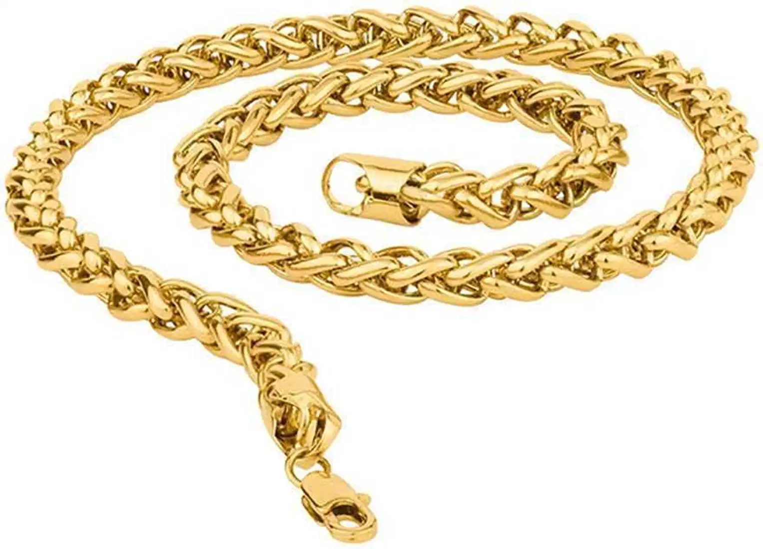 Brado Jewellery Gold Plated Stainless Steel Chain For Boys and Man