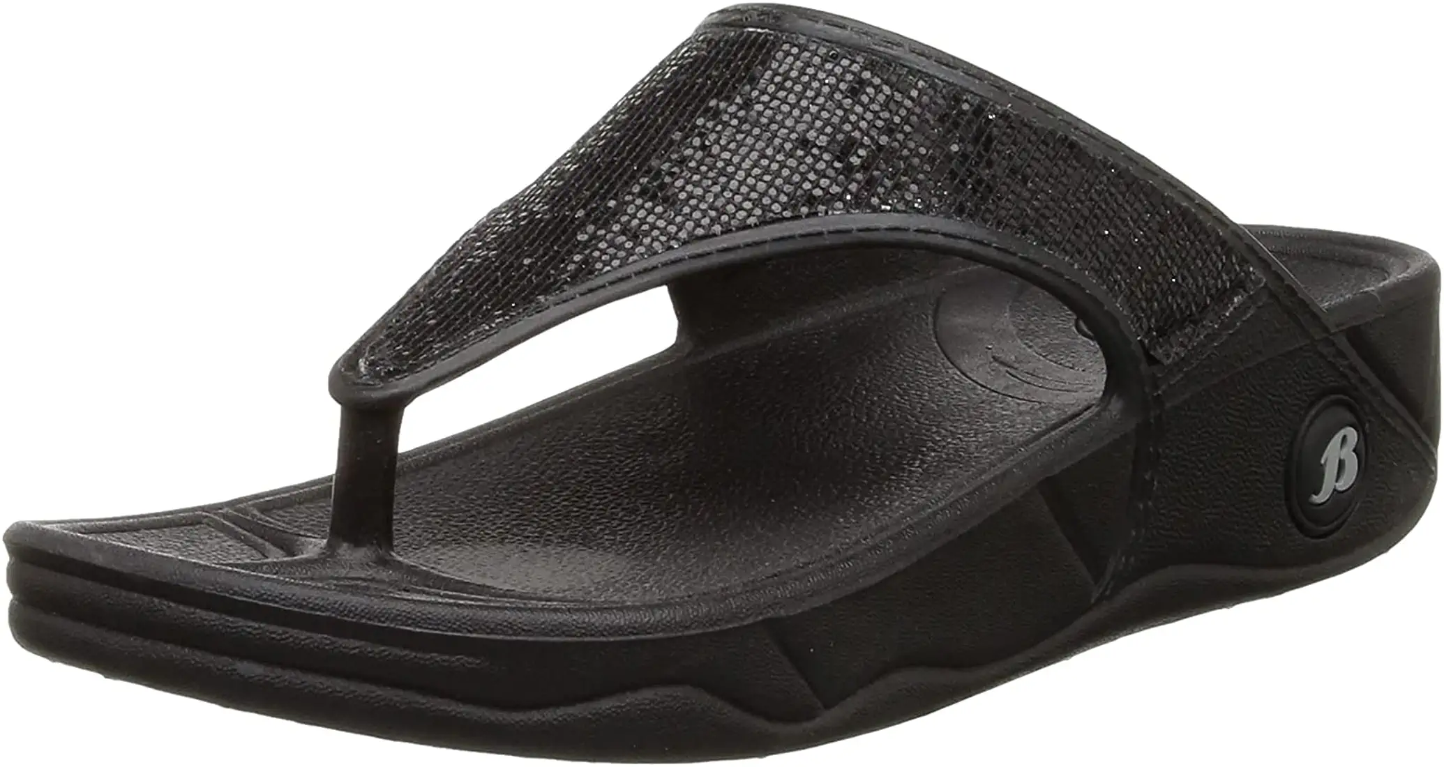 Women kafi black sandals