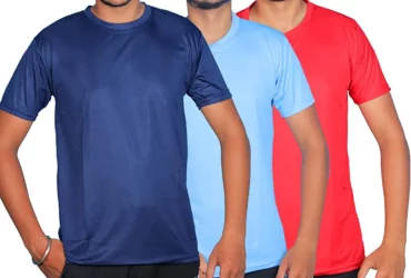 Meet Deals Men's Regular Fit Round Neck T-Shirt (Pack of 3)