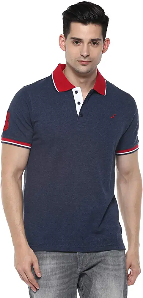 Polo Shirt With Collar Half sleeves