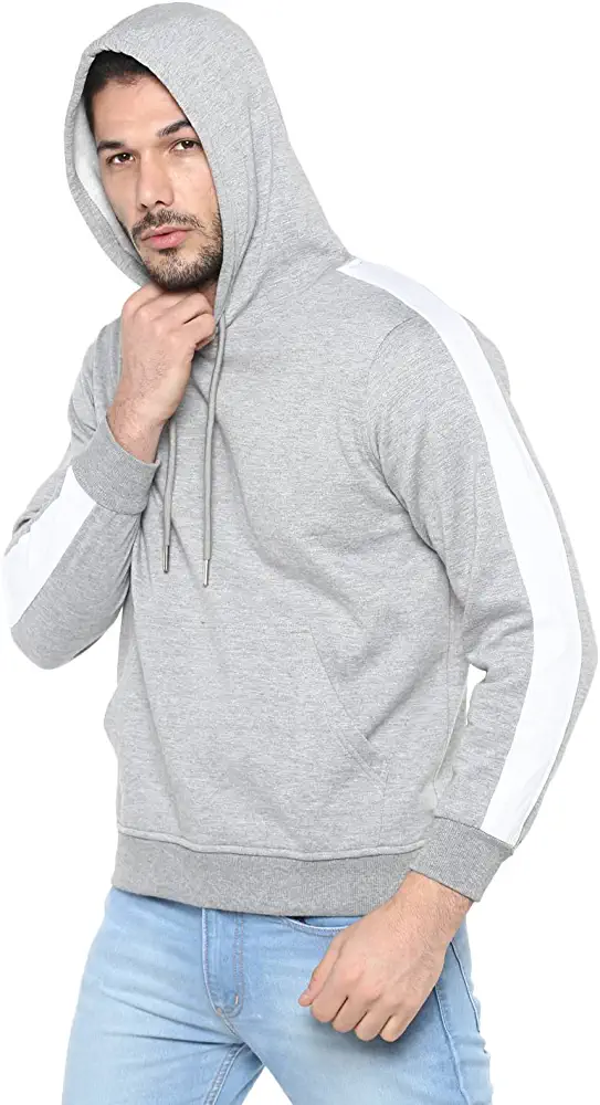 495 Alan Jones Clothing Men's Fleece Hooded Sweatshirt