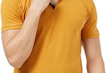 Wear Your Opinion Men's Slim Fit Polo Collar Neck Half Sleeve T-Shirt