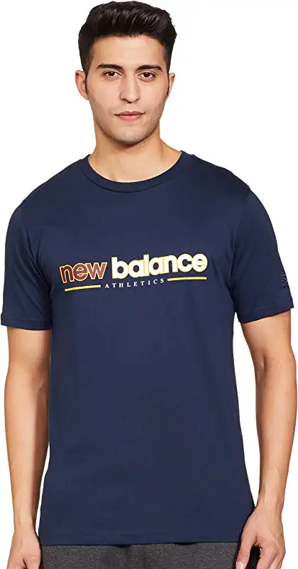 new balance Men's Regular Short Sleeve Top