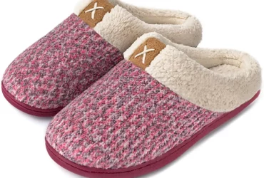 Women's indoor outdoor woolen slippers