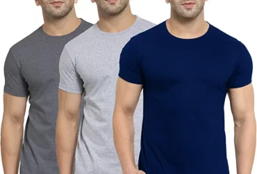 Scott International Men's Regular Fit T-Shirt (Pack of 3) cotton