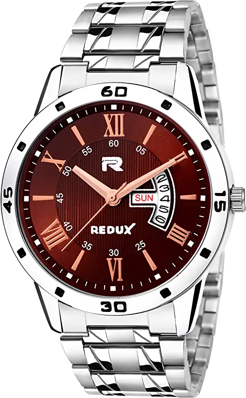 REDUX Casual Analogue Men's Watch (Brown Dial )
